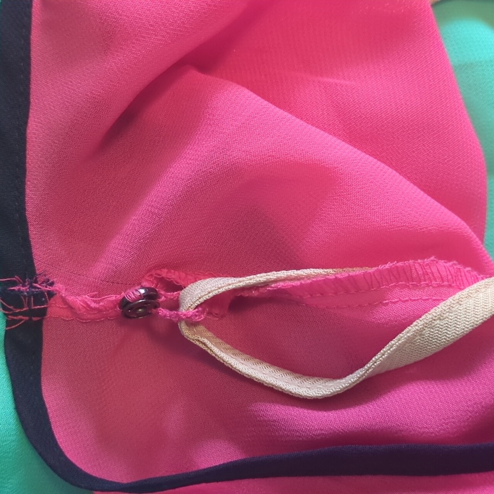 Gap Colorblock Dress Medium - Picture 6 of 8